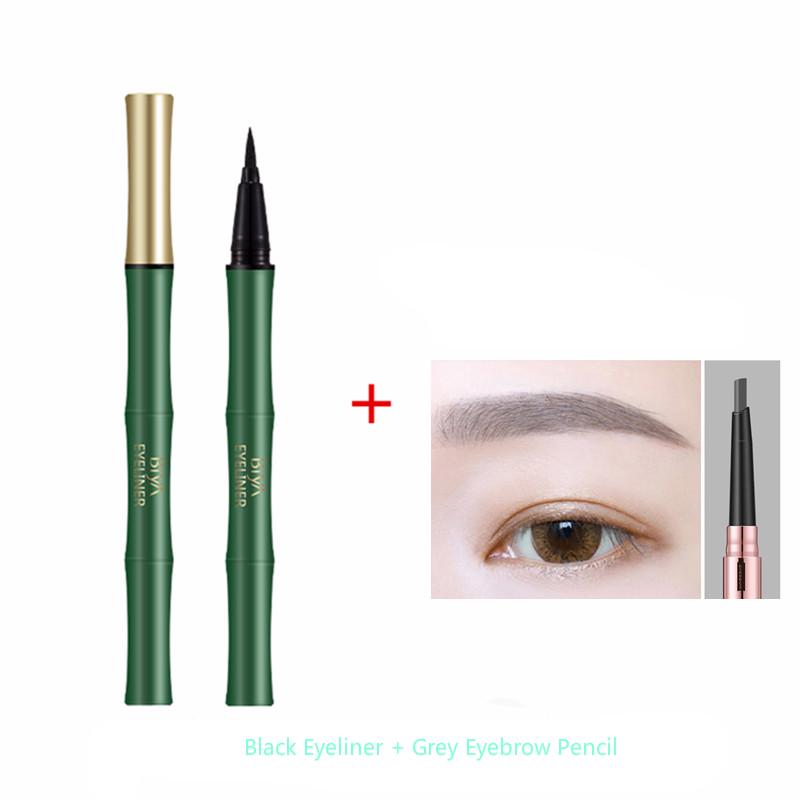Super fine head for 24 hours without blooming students Eyeliner is waterproof and does not smudge