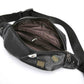 Waist Bag Men's Pu Large Capacity Mobile Phone Shoulder Bag Outdoor Riding Sports Messenger Bag