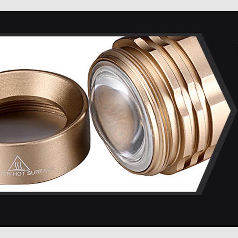 Special Forces Mini Glare Flashlight 26650 Rechargeable Xenon Super Bright Long Shot 1000 Outdoor Home