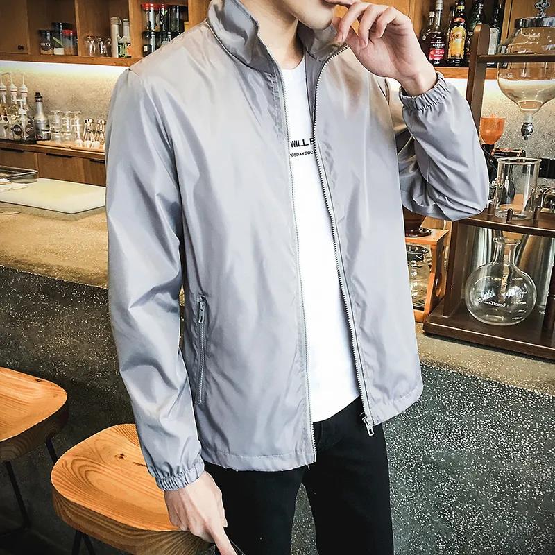Autumn Men's Jacket Handsome Casual Jacket Jacket Youth Trend Tooling Sportswear