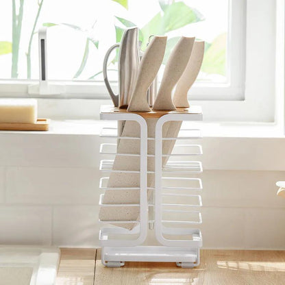 Kitchen Supplies Tool Storage Rack Multi-function Stainless Steel Simple Storage Rack
