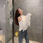Autumn and Winter Korean Sweater Sexy Slim Jacket Fashion Urban Women's Top