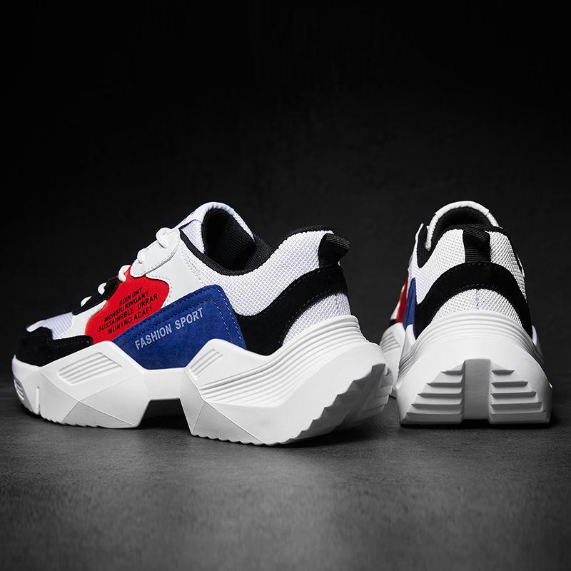Running Shoes for Men Jogging Sneakers for Women Air Sole Breathable Mesh Lace-up Fitness Sport Shoe