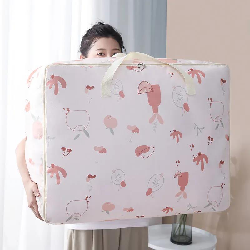 Storage Bag Moisture-proof Household Luggage Bag Moving Packing Extra-large Clothing Sorting Bag