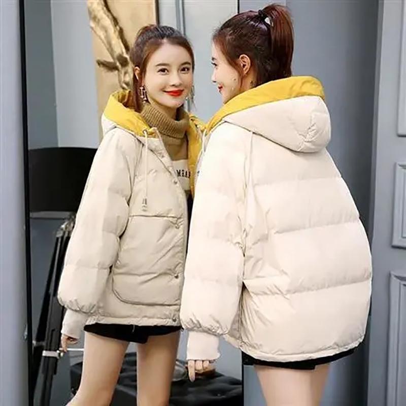 Women Winter Warm Parkas Windbreaker Hooded Jacket and Coats Fashion Casual Down Jacket