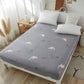 Skin-friendly Cotton Bed Cover Non-slip Fixed Mattress Cover Dust Protection Cover Bedding Cotton Bed Sheet Single Piece