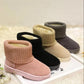 Snow Boots Women's Thick and Velvet Non-slip Student Short Boots Warm Cotton Shoes Winter Boots