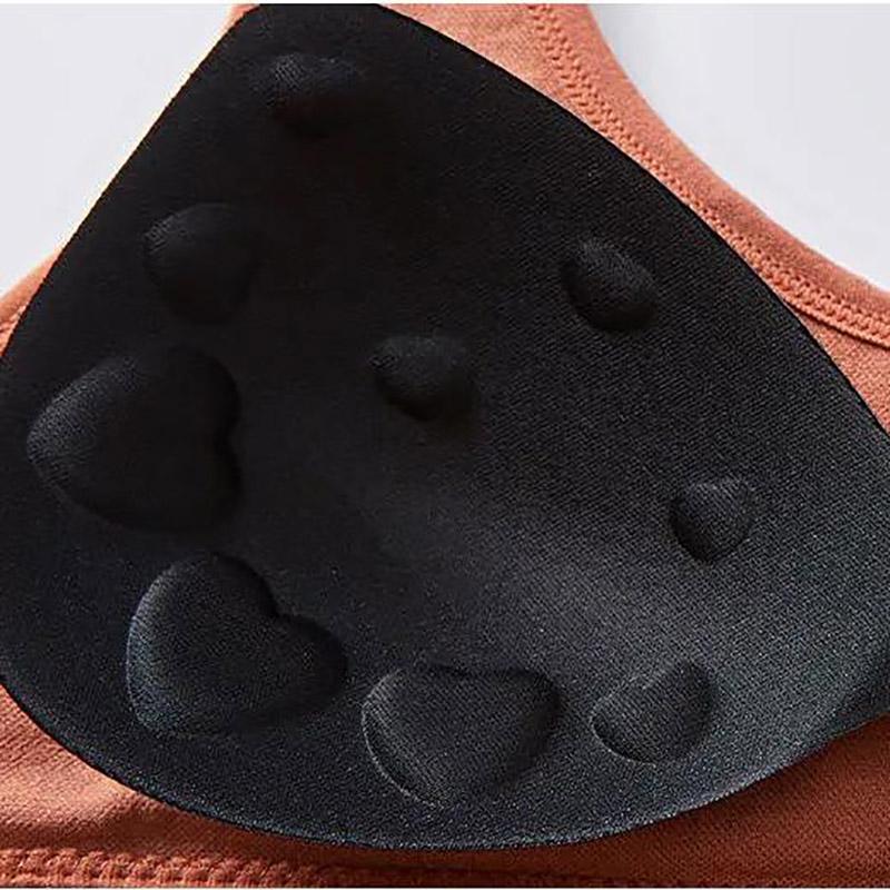 U-shaped INS Style Running Shockproof Gather Fitness Anti-sagging Thin Threaded Bottoming Sports Underwear Bra