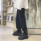 Spring and Summer Trend Trousers Men's Wide-leg Pants Loose Straight Casual Pants Tie-foot Sports Pants Male Student Pants