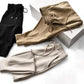 Down Streamline Cotton Was Thin, Elastic, Large Size, High Waist Casual Pants Women's Loose-fitting Harem Pants, Spring and Summer Pants Women