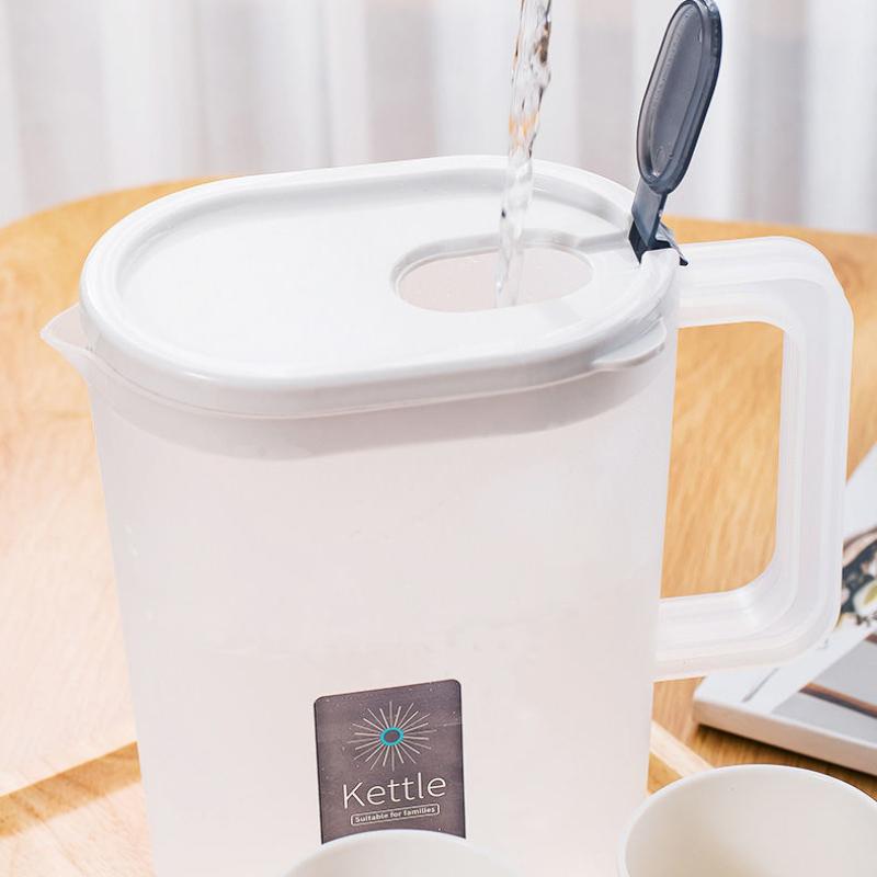 Nordic Cold Kettle Large Capacity Graduation Kettle High Temperature Resistant Household Beverage Teapot with Plain Water
