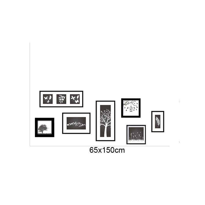 [Wall sticker] art frame wall stickers bedroom living room kitchen baby room decor wall decals poste