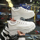 Daddy Shoes Female Korean Version of The Wild Sports Platform White Shoes Non-slip Wear-resistant Sports Shoes
