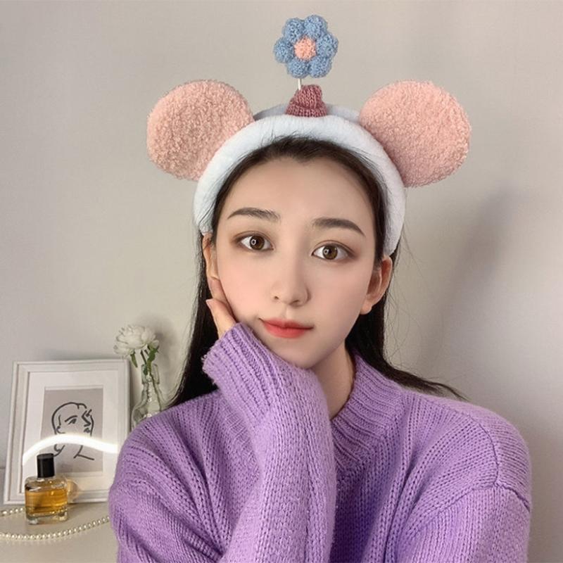Hairband Female Face Wash Student Cute Headband Sweet All-match Headband Makeup Headwear