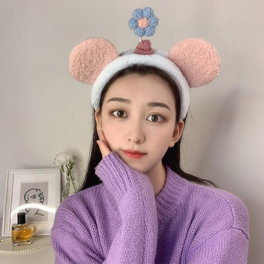 Hairband Female Face Wash Student Cute Headband Sweet All-match Headband Makeup Headwear