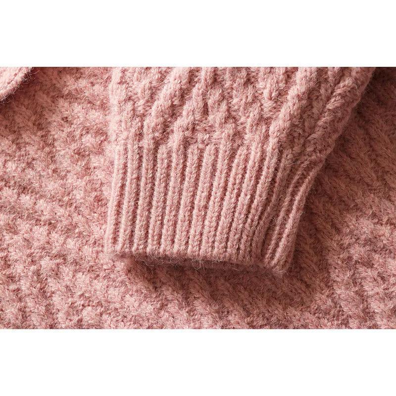 Girls' Sweater Autumn Winter Children's Pullover Sweater Foreign Baby Top Girls' Autumn Bottomed Shirt