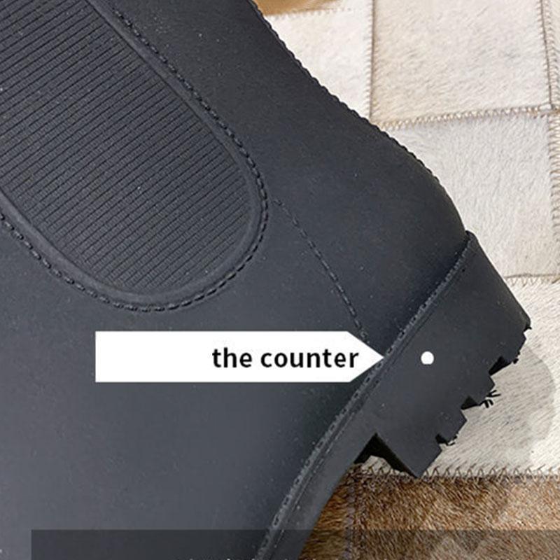Rain Boots Female Adult Water Shoes Non-slip Waterproof Wear-resistant All-match Fashion Mid-tube Rain Boots