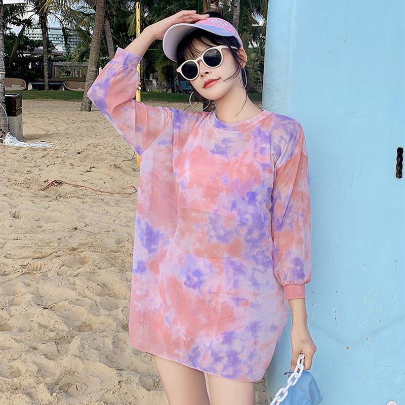 Three-piece Swimsuit Swimsuit Female Slim Swimsuit Female Split Swimsuit Sunscreen Ladies Split Swimsuit Sweet and Cute