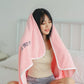 Adult's Bath Towels Super Absorbent Non-shedding Thicker Towels Baby Household Wraps Quick-dry Bath Towels Body Wrap Solid Color Towels for Bathroom