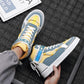 Autumn Men's Korean Style High-top Shoes Trendy Canvas Sneakers All-match Casual Shoes for Students