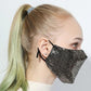 Ladies Cotton Sequin Masks Fall Winter High Quality Masks Warm Anti-smog Masks Solid Cotton Breathable Masks Adult Windproof Holiday Party Masks