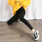 Women's Shark Skin Leggings Outerwear Spring Autumn Thin Liquid Pants Leggings Stretch Yoga Pants Elastic Gym Sports Trousers Slimming Mid-waist Pants