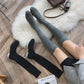 Socks Shoes Autumn Women's Boots Over The Knee Boots Women's Boots Knitted Stockings Stretch Boots Socks Boots