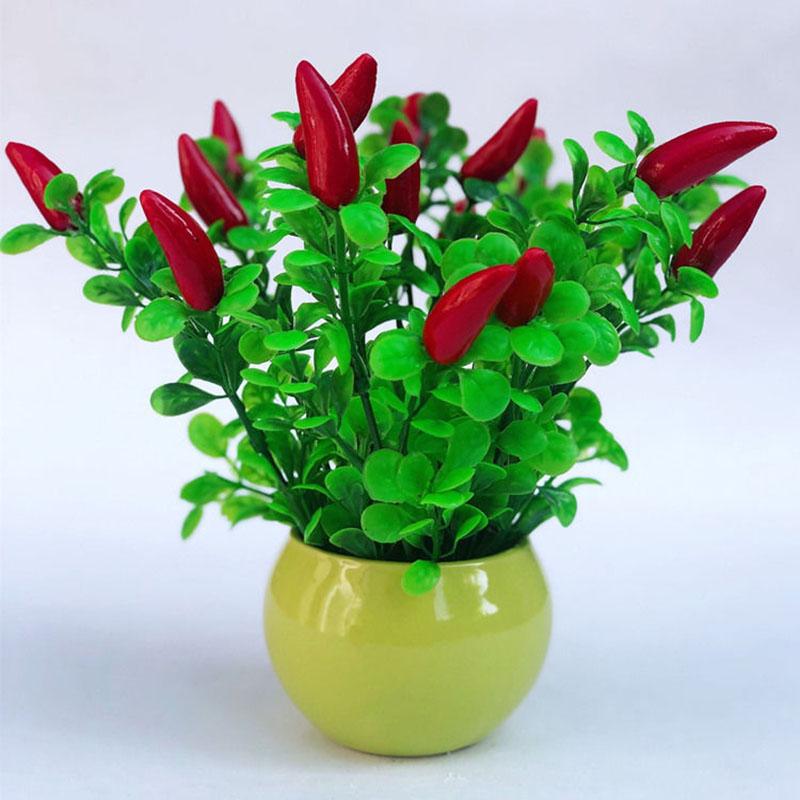 Artificial Flower Ceramic Set  Home Decorations Wedding Decoration Decorations Floral Art Fake Flowers Small Potted Plants