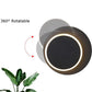 LED Wall Lamp 360 degree rotation adjustable bedside lights creative wall lamp aisle round lamp