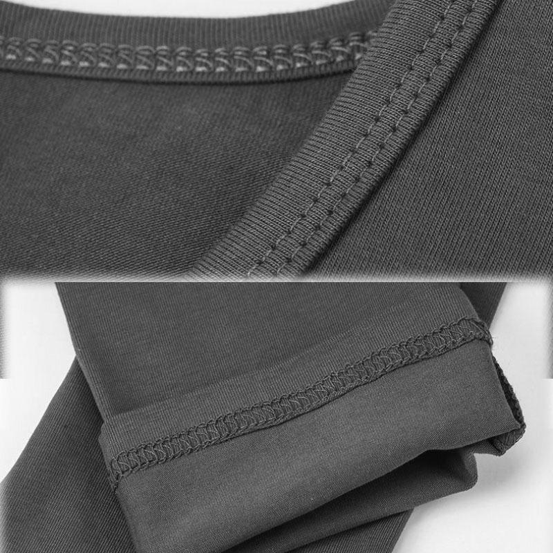 Long-sleeved T-shirt Men's Winter Warm and Comfortable with A Solid Color Bottoming Shirt Slim Thin Section