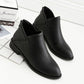 Boot Women Ankle Boots Autumn Booties Leather Women's Square Heel Shoes Female Winter Footwear