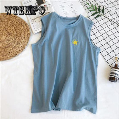 Summer Style Women Tank Top Camisole  Ladies Thin Vest  sleeveless vest T-shirt