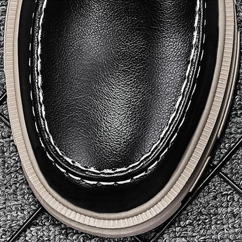 Martin Boots Men's Winter British Style Korean Tooling Shoes Wild Warm Men's Boots Plus Velvet High-top Cotton Shoes Trend Military Boots