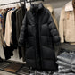 Winter Mid-length Thick Black Down Jacket Korean Version Loose Down Jacket Women Plus Size Fashion Warm Jacket Trend