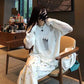 Gothic Punk Hole Sweaters Women  Streetwear Harajuku Sweaters Hollow Out Broken Knitted Jumper Woman Pullover Sweater