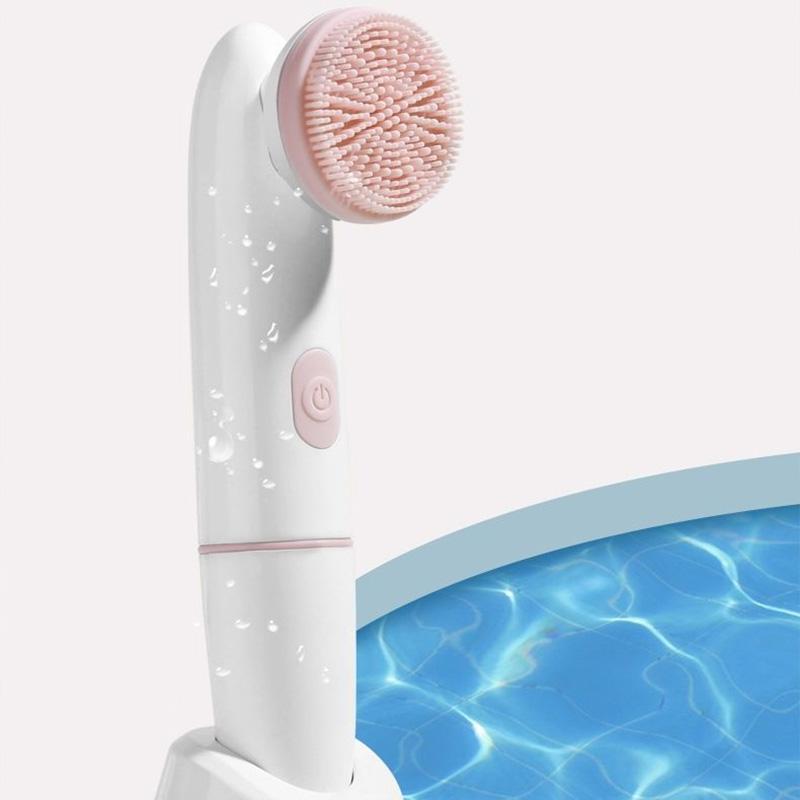 Electric 3D Face Washing Brush Cleansing Instrument Beauty Face Washing Instrument Pore Cleaner To Blackhead Artifact Makeup Cleaning Brush