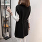 Korean Sweater Sweater Women's Bottomed Shirt Vest Two-piece Set Loose Women's Versatile Long Sleeve