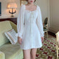 Spring and Autumn European and American Style Ladies Dress Palace Retro Slim Slim Dress Long Sleeve Temperament Skirt