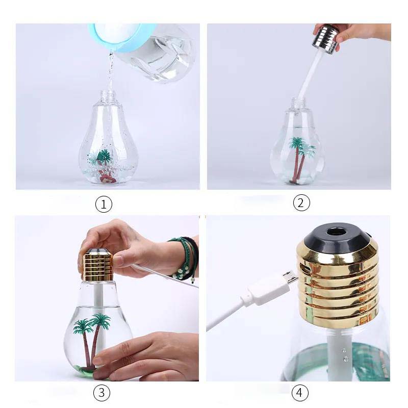 Humidifier Home Bedroom Noiseless Office Large Capacity Mini Air Purifier