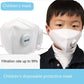 Children's KN95 breathing valve mask non-disposable anti-fog Children's lightweight breathable masks