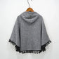 Fashion Women Coat and Capes Pullover Cape Women Winter Wraps Shawl Knitted Cloak Ponchos Women Autumn Winter