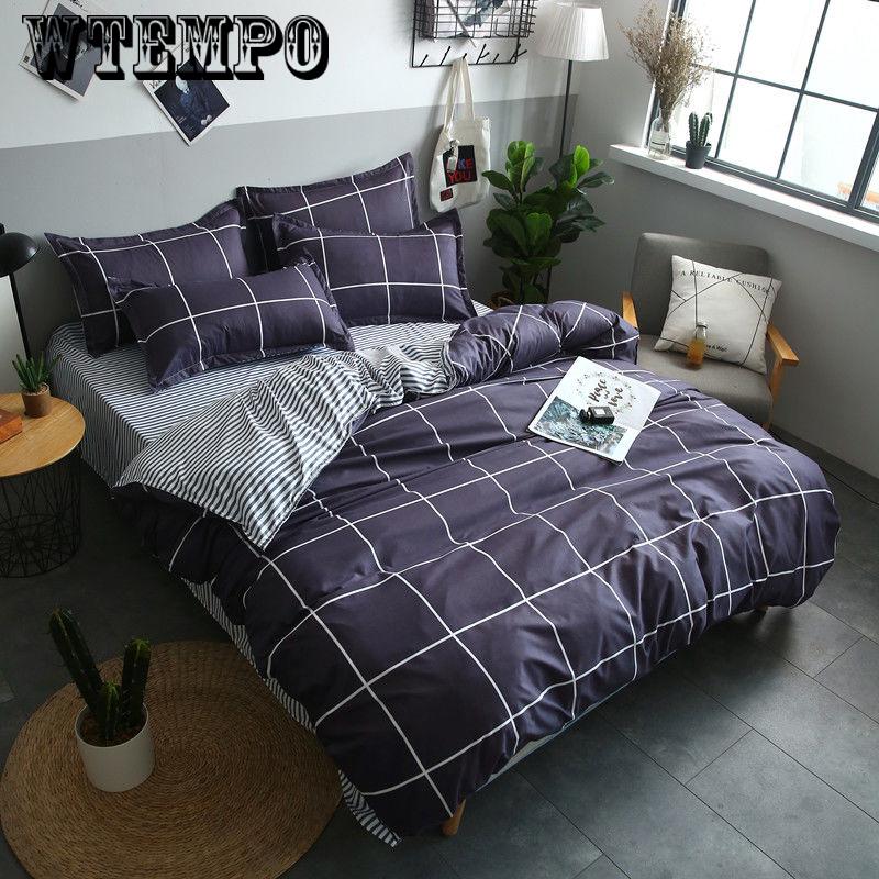 Four-piece Set of Bedding Comfortable and Simple Dormitory Supplies