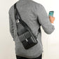 Men's Chest Bag Multifunctional One-shoulder Diagonal Chest Bag Travel Bag Large-capacity Backpack