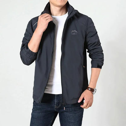 Jeep Shield Jacket Men's Autumn Outdoor Loose Large Size Thin Casual Top Jacket Men