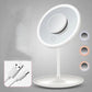 5 Times Magnifying Glass 3 Levels Ligthing LED Makeup Mirror Portable Travel Desktop Mirror Adjustable Touch Screen USB Charging