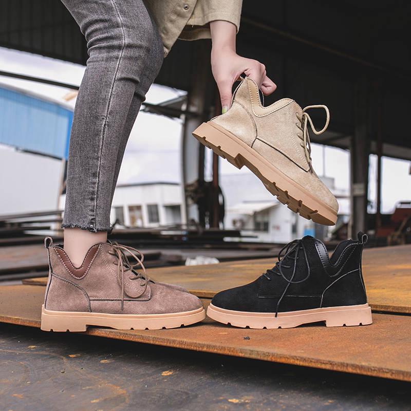 Women Martin Boots Autumn Winter Boots Classic Snow Ankle Boots Winter Suede Warm Women Shoes