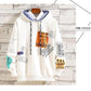 Spring Sweater Suit Hooded Pullover Men Sports Suit Student Campus Sportswear Casual Loose Clothing for Youth