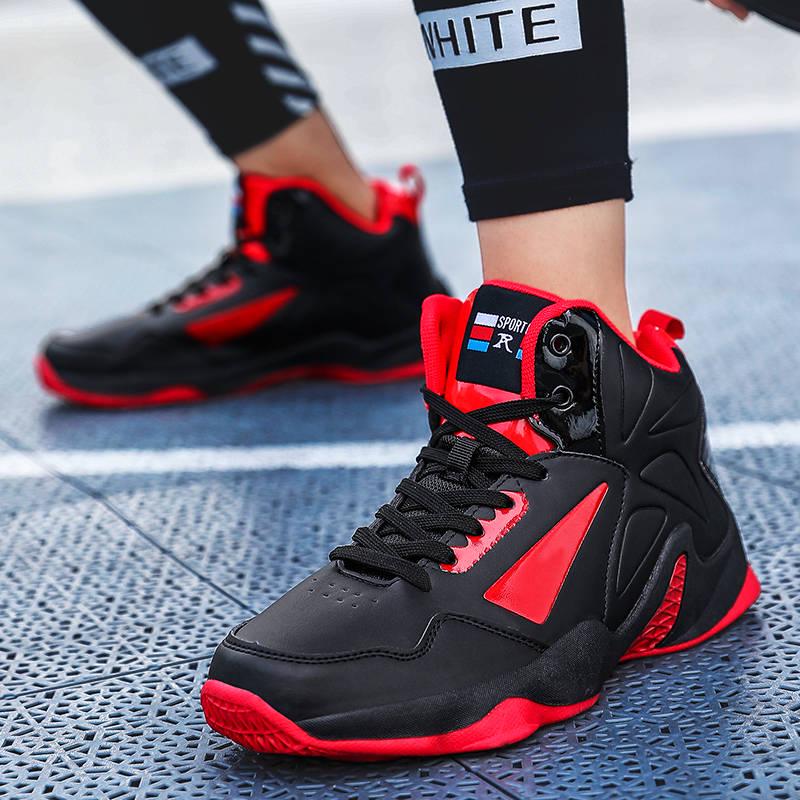 Men's Basketball Shoes Breathable Non-Slip Wearable Sports Shoes Athletic Basketball Sneakers