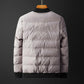 Cotton Jacket Men's Winter Cotton Clothes Young and Middle-aged Men's Winter Clothes Short Padded Jacket Winter Thick Men's Embroidery Tiger
