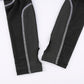 Goth Dark Techwear Grunge Black Buckle Patchwork T-shirts Women Punk Sexy Open Shoulder Skinny Cropped Tops Hip Hop Streetwear